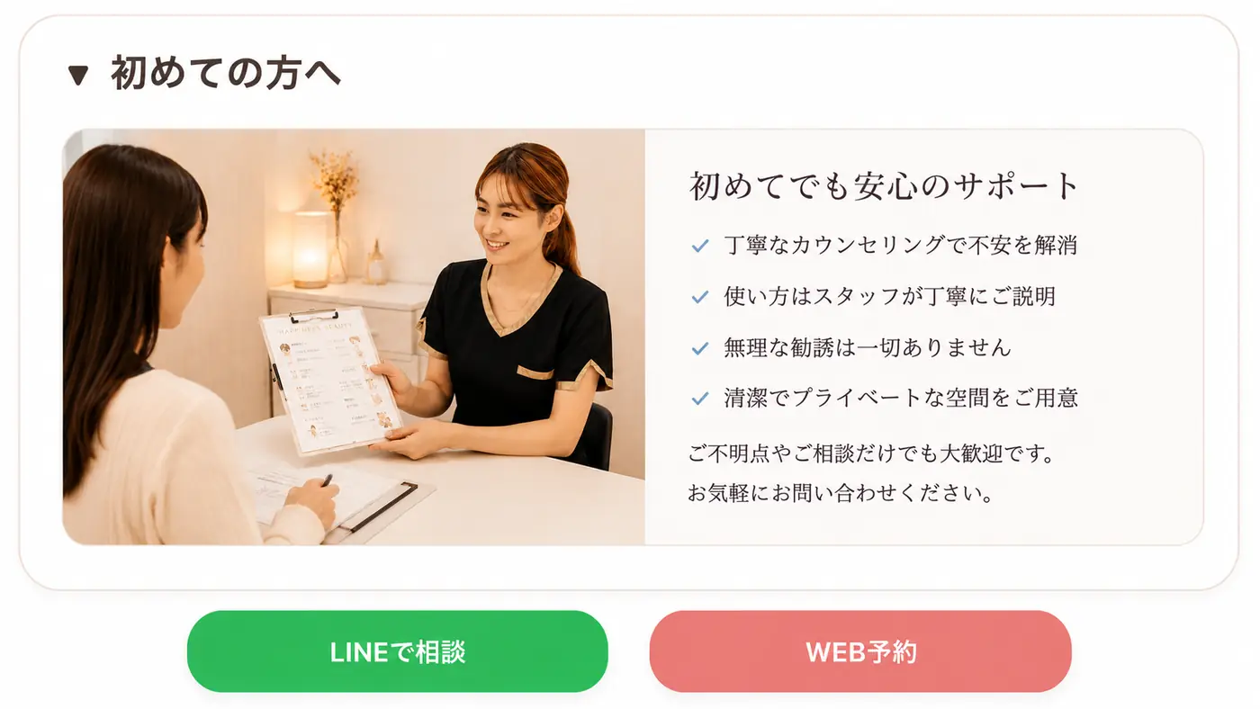 セルフホワイトニング 初めての方へ